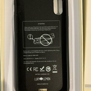 Luxy lemon battery phone case